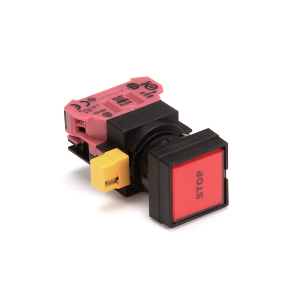Switch, Red (Stop) Idec Special Made By Midco